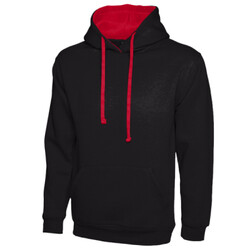 Contrast Hooded Sweatshirt