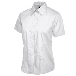 Ladies Poplin Half Sleeve Shirt