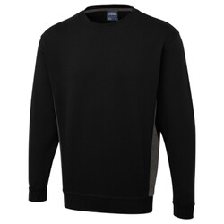 Two Tone Crew Neck Sweatshirt