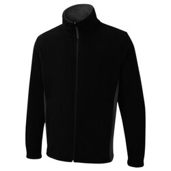 Two Tone Full Zip Fleece Jacket