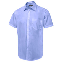 Men's Short Sleeve Poplin Shirt