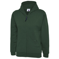 Childrens Classic Full Zip Hooded Sweatshirt
