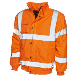 Hi Vis Bomber Jacket