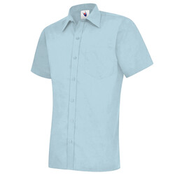 Mens Poplin Half Sleeve Shirt