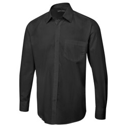 Men's Long Sleeve Poplin Shirt