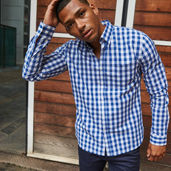 Checked cotton shirt