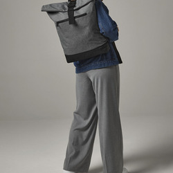 Roll-top backpack