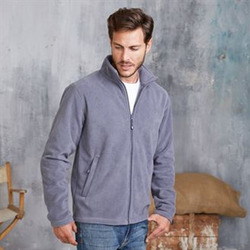 Zip-through microfleece jacket