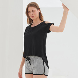 T-shirt with drop detail