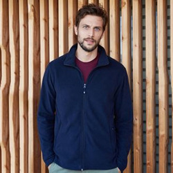 Full-zip microfleece jacket