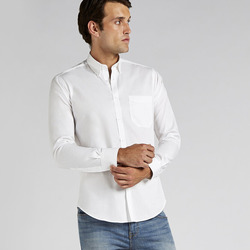 Slim fit premium Oxford shirt long-sleeved (slim fit)