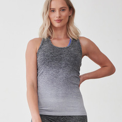 Women's seamless fade out vest