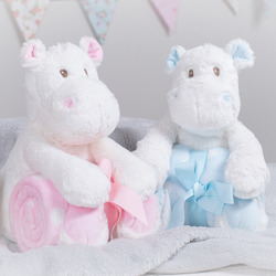 Hippo with blanket