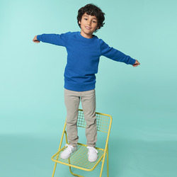 Kids mini Scouter iconic crew neck sweatshirt (STSK916)