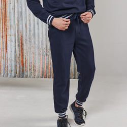 Joggers with striped cuffs