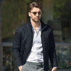 Henderson – stylish diamond quilted jacket