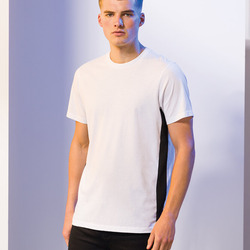 Unisex contrast T