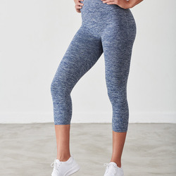 Women's seamless cropped leggings