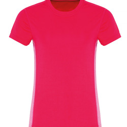 Women's TriDri® contrast panel performance t-shirt