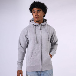Peach Finish Zip hoodie